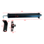 Pneumatic Door Closer  | Universal Screen & Security Door | Black - Image 3