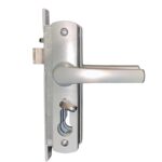 Security Screen Door Lock Hinged | Silver  | Snib