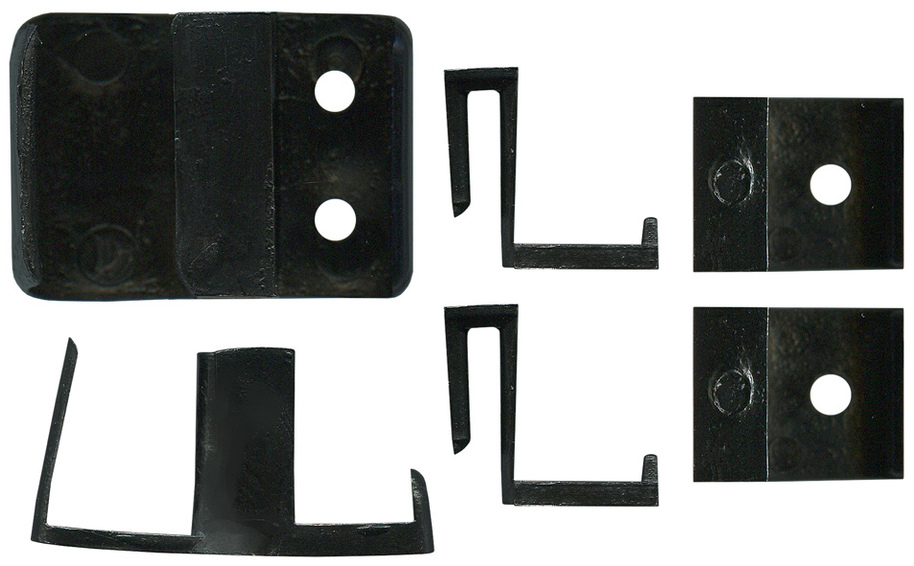Shower Screen Sill Blocks Set of 3 Black shower screen sill blocks set of 3, black, Ideal Regency Showerite Norfe BGC – TradeBase SHSILL3BK