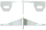 cavity door butterfly floor guide, plastic – TradeBase GUICAVBFY