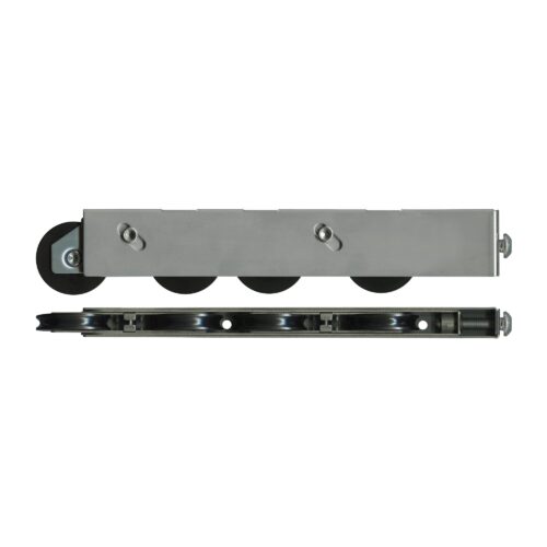 TradeBase 225kg adjustable quad roller assembly sliding door panel