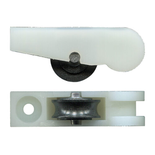 13mm Sliding Door Carriage & Acetal Roller – Adjustable Plastic 2 Pack, 38 x 15 x 10 mm