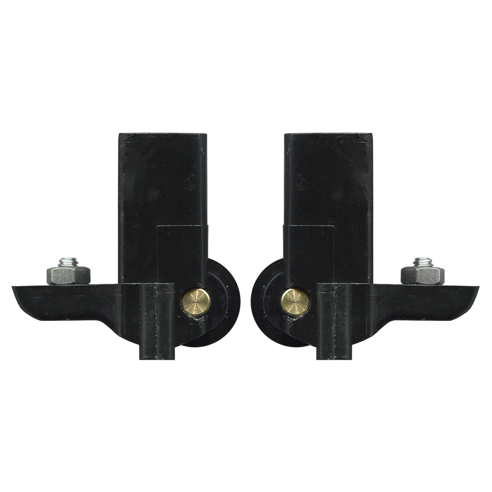14mm Sliding Door Carriage & Acetal Roller – Nylon – Main Image 14mm Sliding Door Carriage & Acetal Roller – Nylon, 38 x 39 x 17 mm