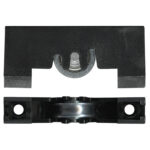 15mm Sliding Door Carriage & Steel Roller – Adjustable Acetal 2 Pack, 50 x 22 x 9 mm
