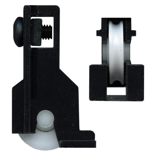 16mm Sliding Door Carriage & Acetal Roller – Adjustable Nylon, 21 x 36 x 14 mm