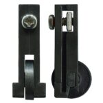 17mm Sliding Door Carriage & Acetal Roller – Adjustable Nylon 2 Pack, 39 x 17 x 14 mm