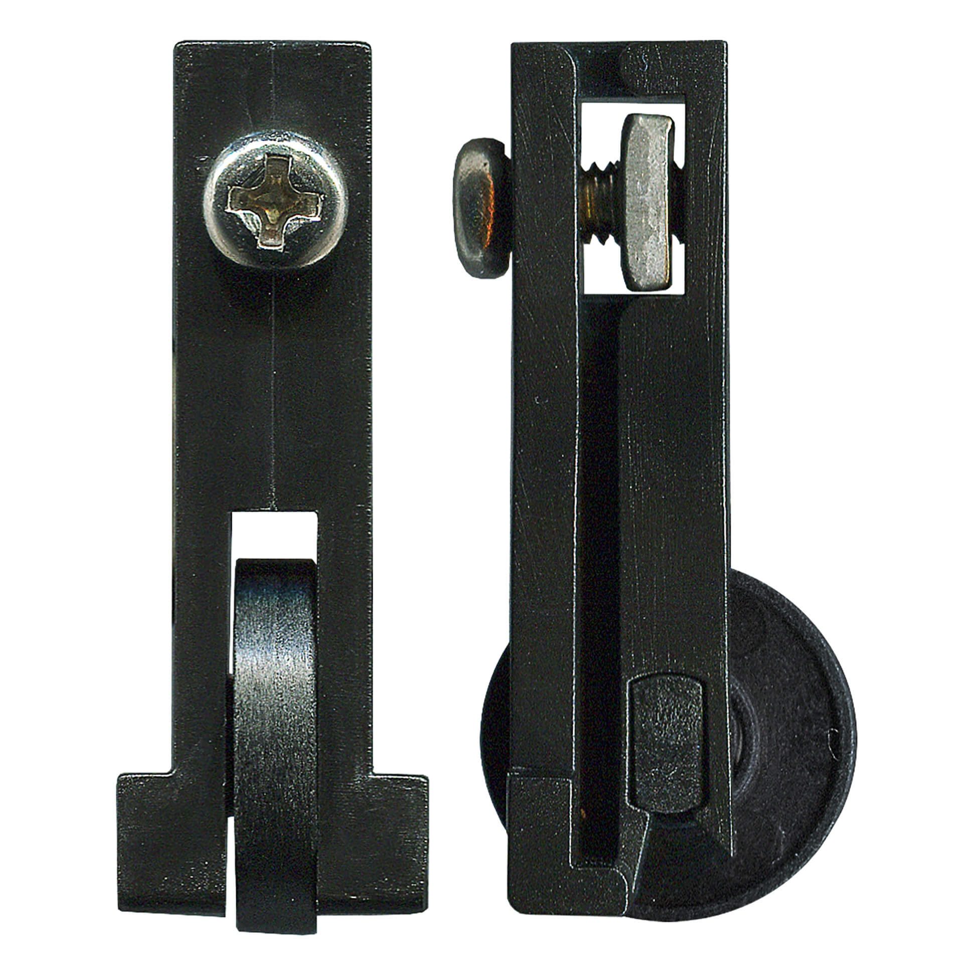17mm Sliding Door Carriage & Acetal Roller – Adjustable Nylon 2 Pack – Main Image 17mm Sliding Door Carriage & Acetal Roller – Adjustable Nylon 2 Pack, 39 x 17 x 14 mm