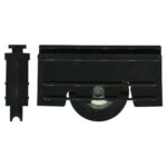 26mm Sliding Door Carriage & Nylon Roller – Adjustable Screen Acetal, 33 x 54 x 11 mm