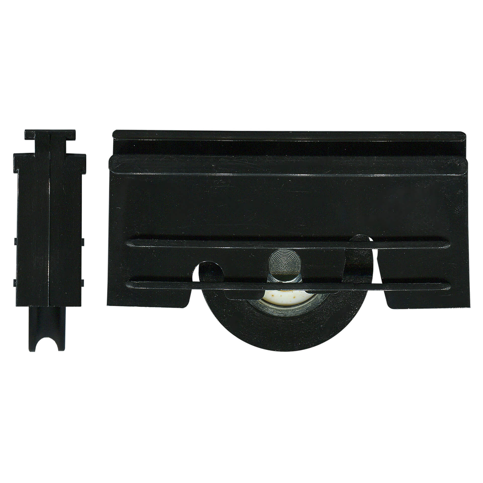 26mm Sliding Door Carriage & Nylon Roller – Adjustable Screen Acetal – Main Image 26mm Sliding Door Carriage & Nylon Roller – Adjustable Screen Acetal, 33 x 54 x 11 mm