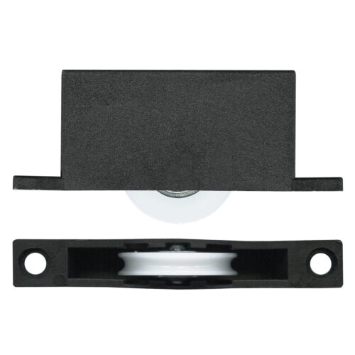 27mm Sliding Door Carriage & Acetal Roller – Adjustable Plastic, 72 x 34 x 11 mm