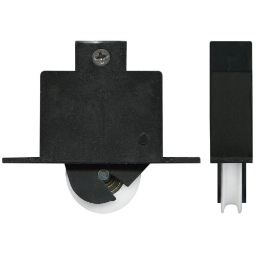 29mm Sliding Door Carriage & Acetal Roller – Adjustable Nylon, 73 x 67 x 16 mm