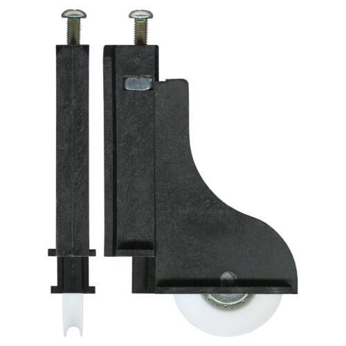39mm Sliding Door Carriage & Acetal Roller – Adjustable Plastic, 67 x 90 x 16 mm