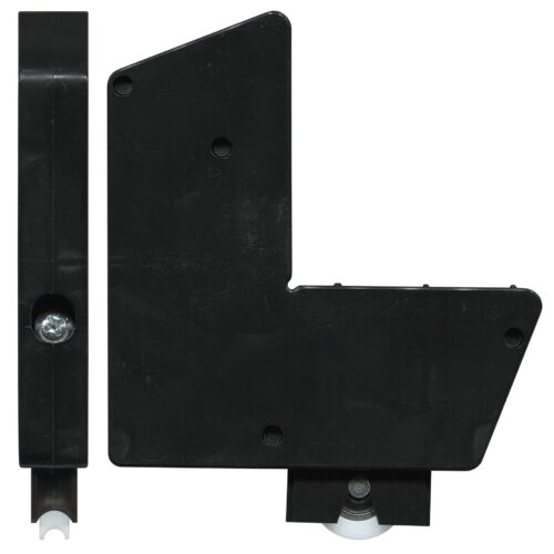 42mm Screen Door Corner Stake & Acetal Roller – Adjustable Plastic, 99 x 122 x 16 mm