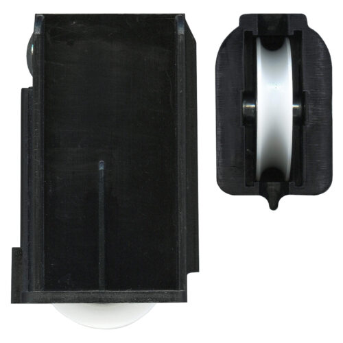 Sliding Door Carriage & Acetal Roller – Heavy Duty Adjustable Nylon, 44 x 65 x 26.4 mm