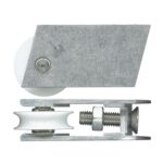 TradeBase 15kg compact patio door carriage and roller