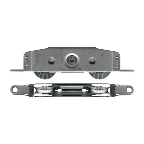TradeBase 100kg heavy duty stainless tandem carriage and rollers timber door