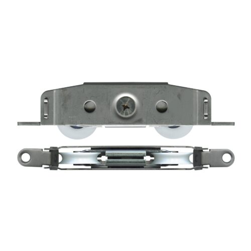 TradeBase 80kg heavy duty stainless tandem carriage timber door
