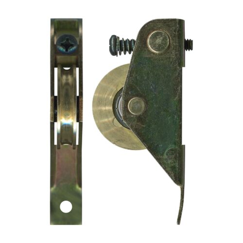 TradeBase 115kg heavy duty narrow carriage and brass roller timber door