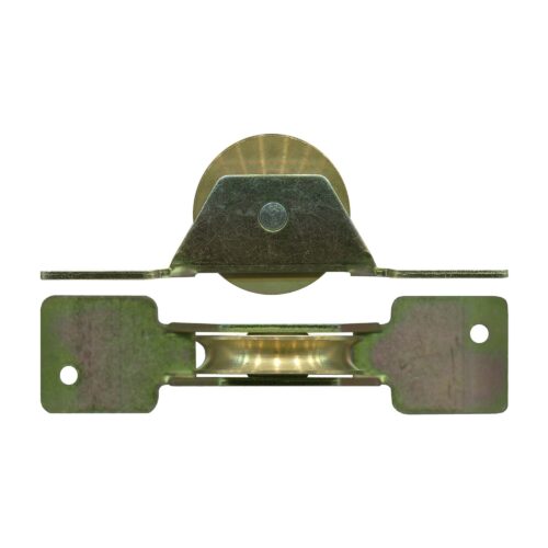 TradeBase 35kg timber door carriage and 38mm brass roller