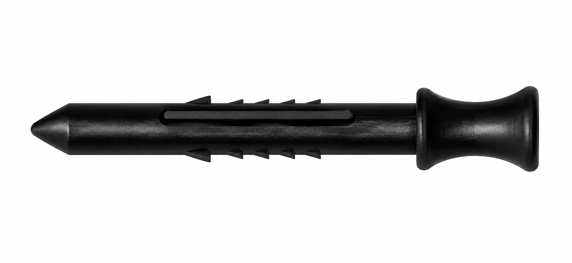 Flyscreen Plunger Pin Black – Capral®, Stegbar®, G James® & Trend® black flyscreen plunger pin, suits Capral Stegbar G James Trend aluminium windows – TradeBase FSPLUNBK