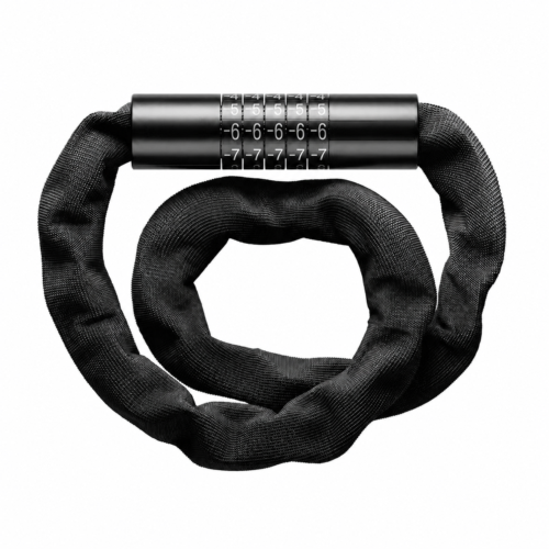 Combination Chain Lock 6mm x 1000mm – Heavy Duty - Anti Theft - Keyless Bike, Scooter Heavy Duty & Gate Security Chain