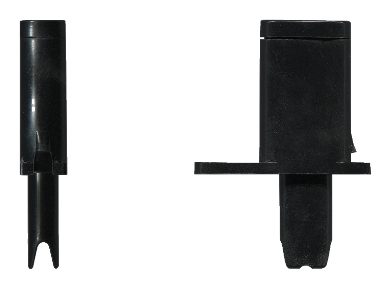 Screen Door Bottom Guide – Spring Loaded Nylon – Main Image Screen Door Bottom Guide – Spring Loaded Nylon, 30 x 42 x 8 mm