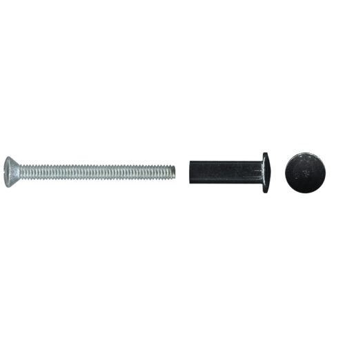 Aluminium Sleeve Nut, 49.9 x 10.7 x 10.7 mm