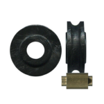 14.5mm concave window roller, brass axle pin, suits Trimview – TradeBase ROL15TRV10