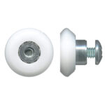 TradeBase 18mm V-Groove Sliding Door Roller – Acetal Screw 8kg