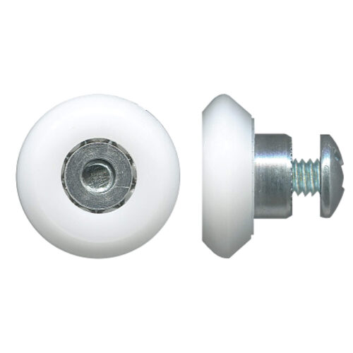 TradeBase 18mm V-Groove Sliding Door Roller – Acetal Screw 8kg