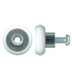 TradeBase 19mm Convex Sliding Door Roller – Acetal Screw 8kg