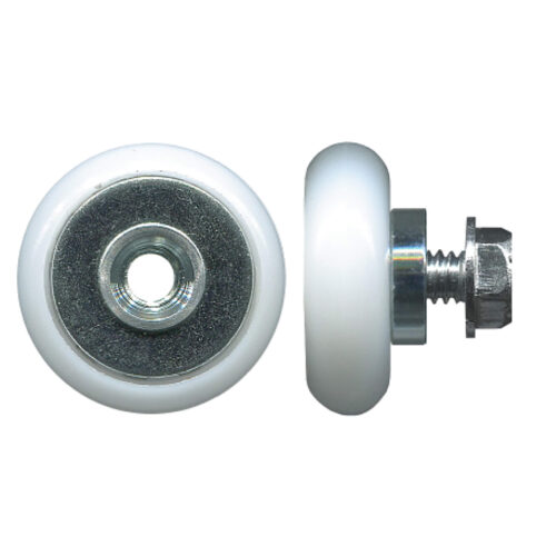 19mm Radial Sliding Door Roller, 19 x 19 x 9 mm