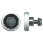 TradeBase 25mm Convex Sliding Door Roller – Acetal Threaded Stud 15kg