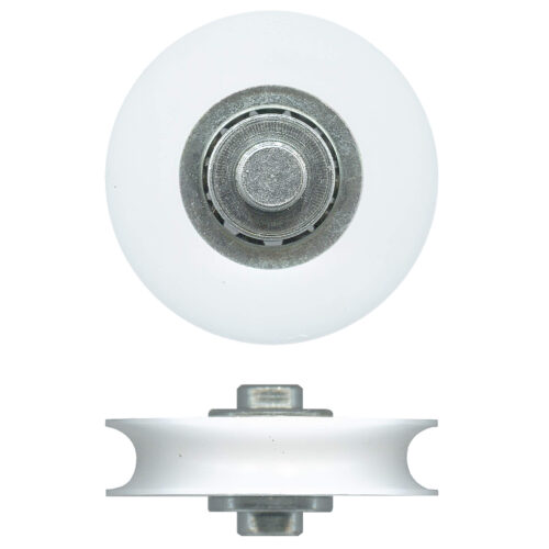 TradeBase 32mm Concave Sliding Door Roller – Acetal 25kg