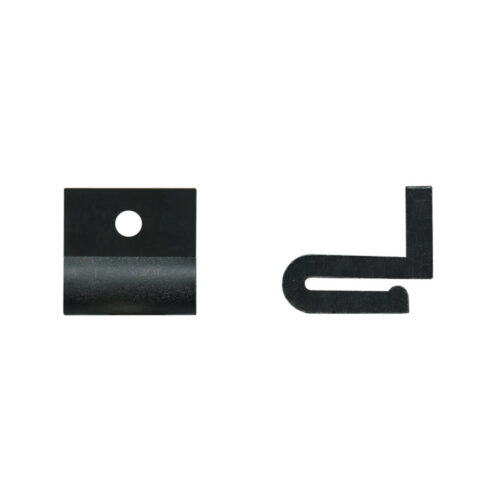 TradeBase black shower screen panel guide top hook