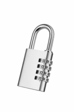 Aluminium travel combination padlock for luggage and backpacks - alternative view 3