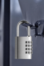 Aluminium travel combination padlock for luggage and backpacks - alternative view 6