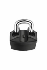 60mm black anti-prying disc padlock for shutters and garages - alternative view 3