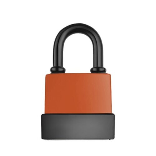 55mm Covered Curved Padlock – Rubber Coated Weatherproof Outdoor Gate & Shed Lock