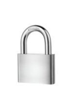60mm Stainless Steel Padlock – Standard Shackle Marine Grade Outdoor Gate & Shed Lock