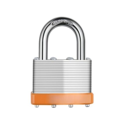50mm Laminated Steel Padlock – Multi-Layer Hardened Shed, Gate & Garage Lock