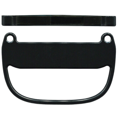 TradeBase LTC8050 black slimline sliding screen door latch