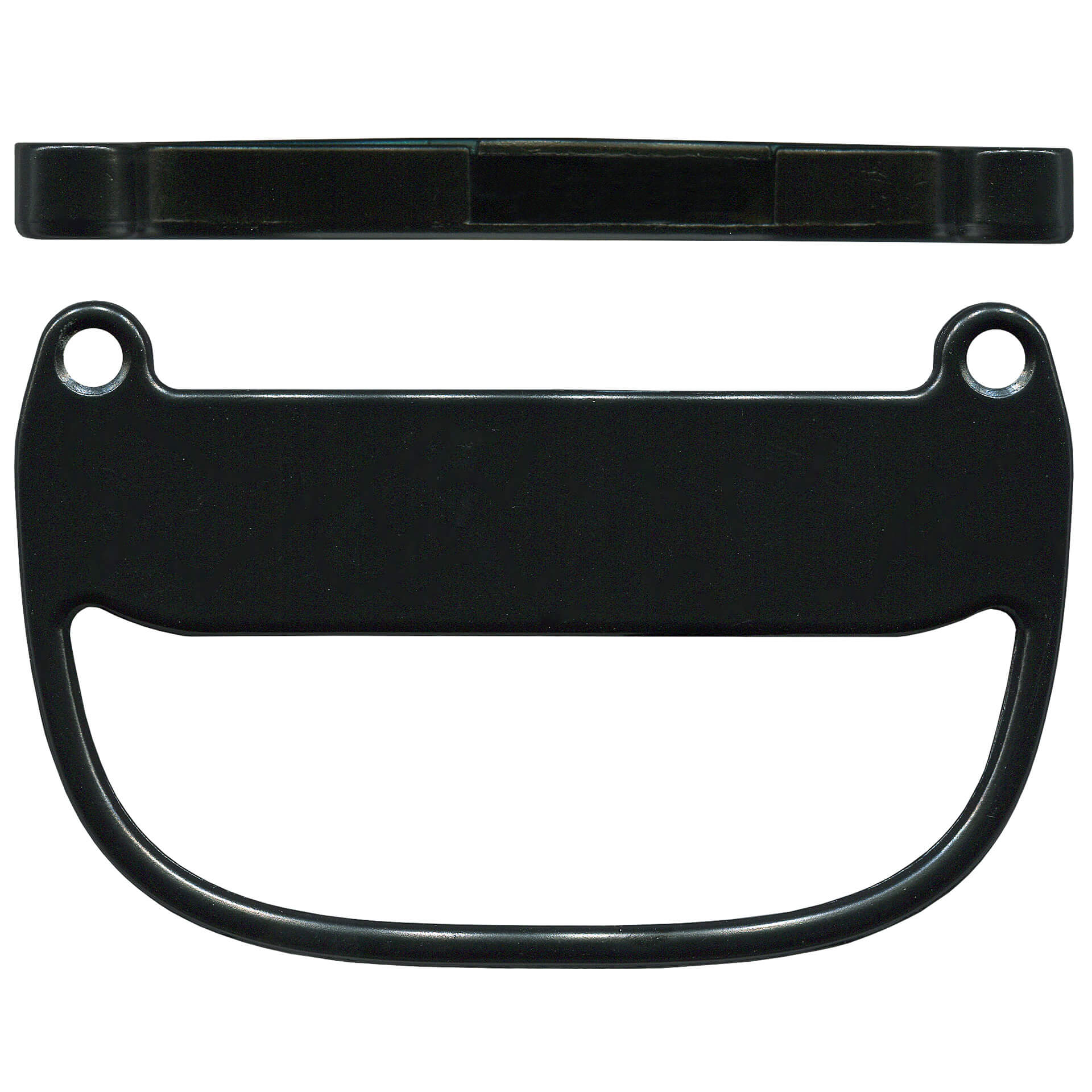 Sliding Screen Door Latch – Black – Slimline – TradeBase LTC8050 TradeBase LTC8050 black slimline sliding screen door latch