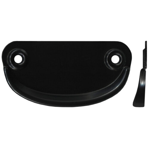 TradeBase PUL8060 black sliding screen door pull