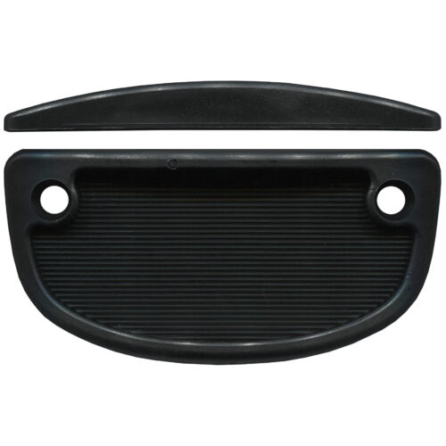 TradeBase PUL8083 black flush sliding screen door pull