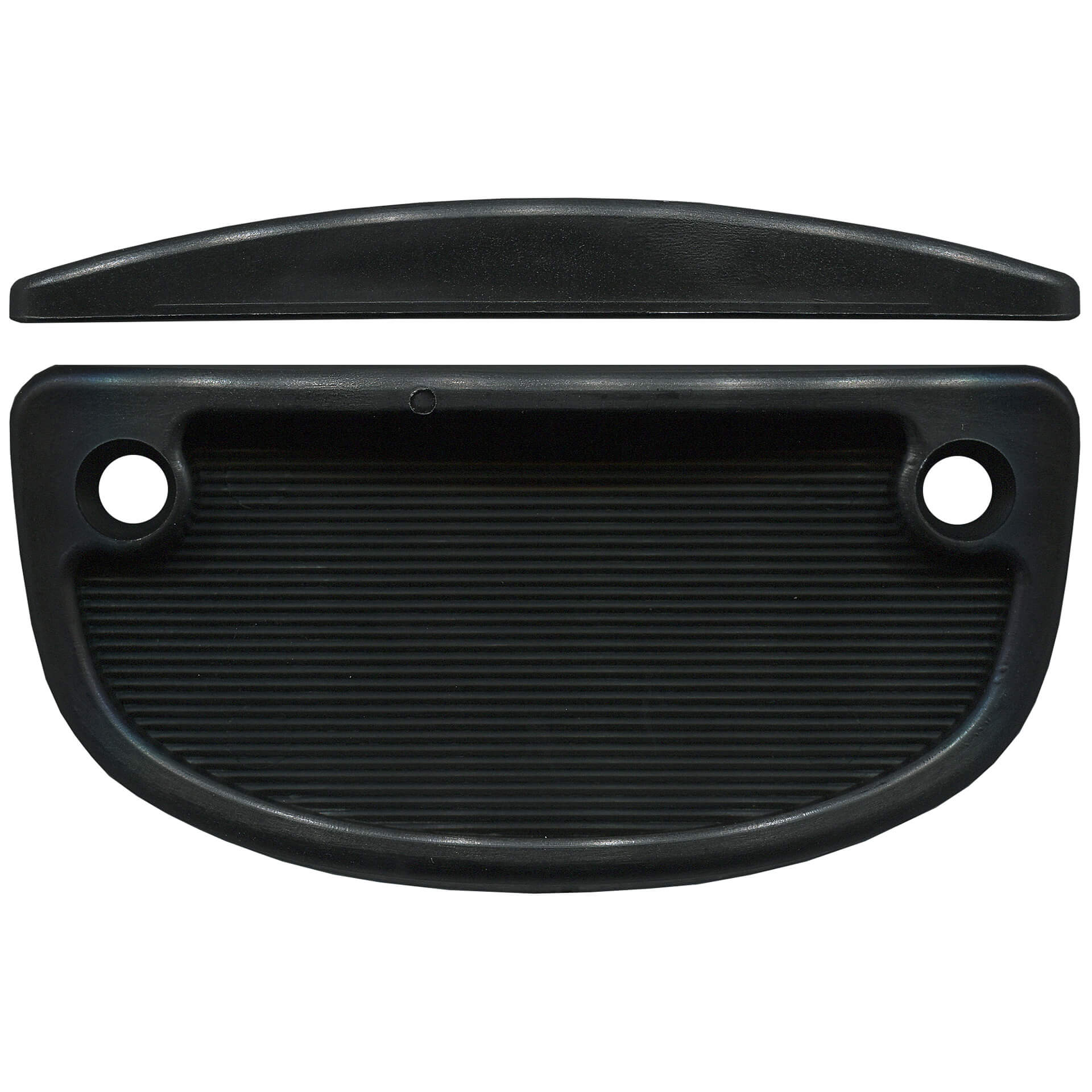 Sliding Screen Door Pull – Black – Flush – TradeBase PUL8083 TradeBase PUL8083 black flush sliding screen door pull