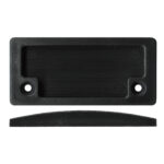 TradeBase PUL808440 black 40mm sliding screen door pull