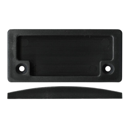 TradeBase PUL808440 black 40mm sliding screen door pull
