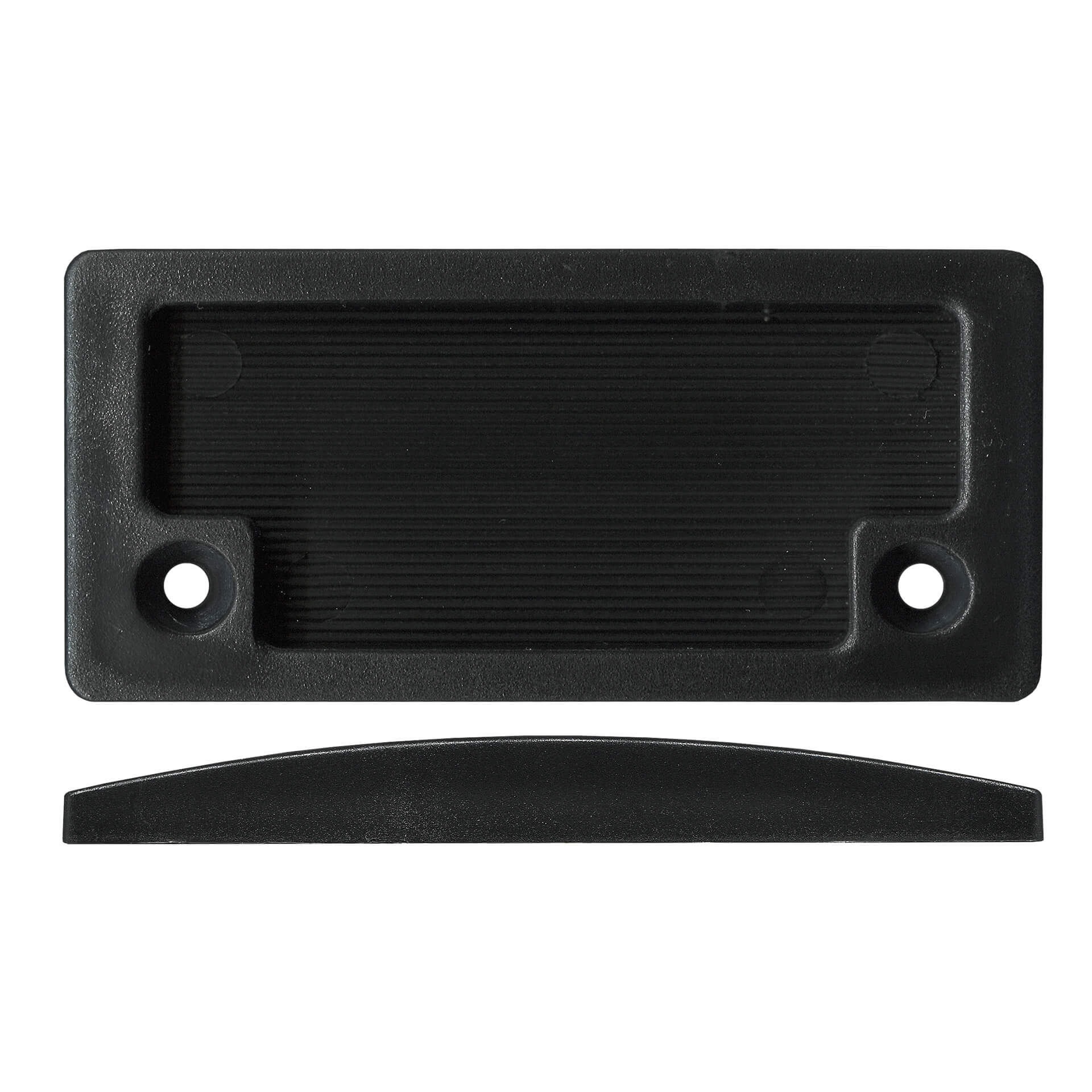 Sliding Screen Door Pull – 40mm – Black – TradeBase PUL808440 TradeBase PUL808440 black 40mm sliding screen door pull