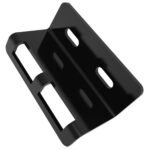 TradeBase STP8130 black deep sliding screen door striker plate